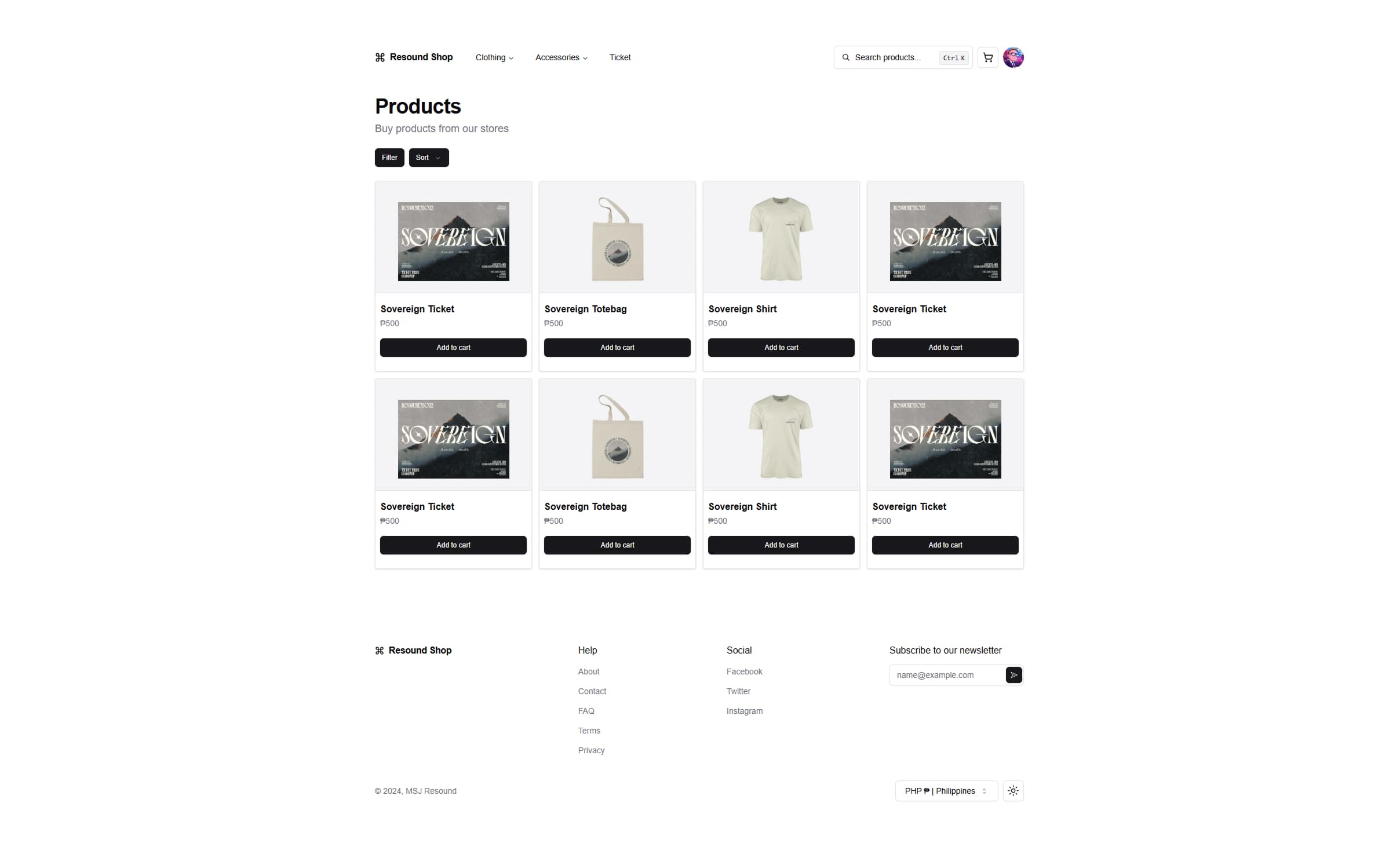 All products from Resound Shop